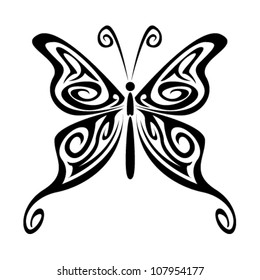 Tribal Butterfly