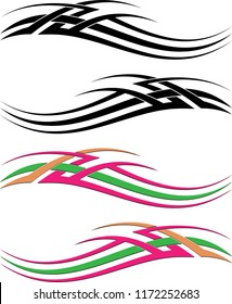 Tribal Car Decal Vinyl Ready Vehicle Stock Vector (Royalty Free ...