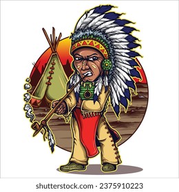 A tribal chief or chieftain is the leader of a tribal society or chiefdom