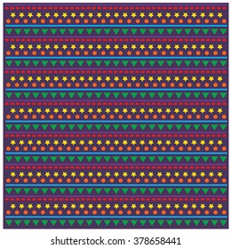 tribal colorful background pattern