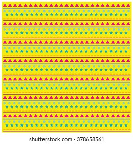 tribal colorful background pattern