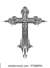 Tribal Cross
