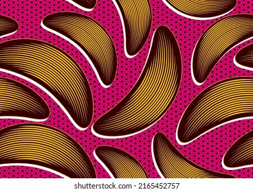 Tribal curve line africa abstract seamless pattern vibrant colors, textile art, hand-draw line image and background, fashion artwork for Fabric print, clothes, scarf, shawl, carpet, kerchief