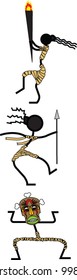 Tribal dancing