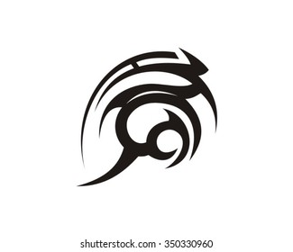 tribal design abstract tattoo vector