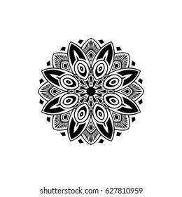 Tribal design element - tattoo art, vector illustration