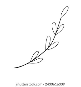 Elemento de diseño tribal. Ilustración vectorial para etiquetas, identidad de negocio de marca, invitaciones de boda