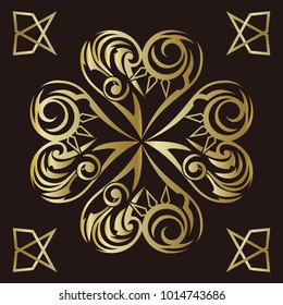 Tribal design.
Tattoo or sticker design.
The composition of the heart of Tribal.
Tribal pattern design.
