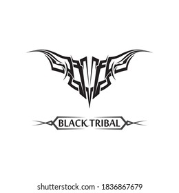 Vector de diseño tribal Vintage y gráfico étnico abstracto