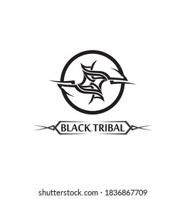 Vector de diseño tribal Vintage y gráfico étnico abstracto