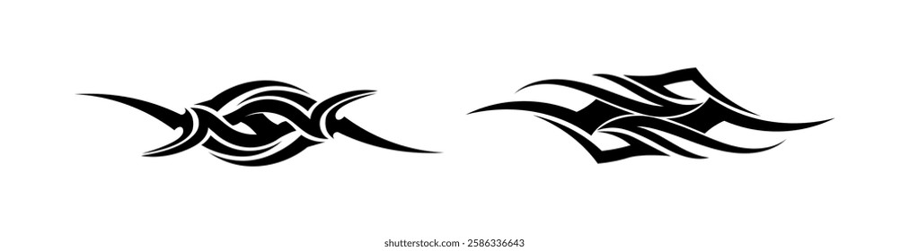 Tribal Design Vector Vintage and Abstract Ethnic Graphic