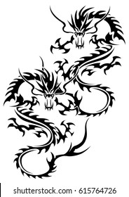 tribal dragon
