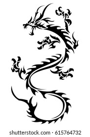 tribal dragon