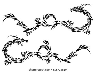 tribal dragon