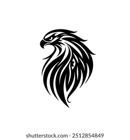 Tribal Eagle Tattoo Design Vector