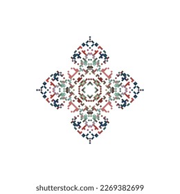 Elementos tribales, colección étnica, estilo azteca, arte tribal, diseño tribal aislado de fondo blanco