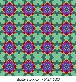 tribal ethnic bohemia fashion abstract indian pattern ornamental motif