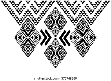 Tribal Ethnic collection, the elements of ethnic patterns of the Aztecs.