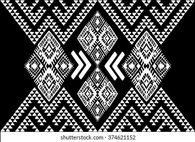 Tribal Ethnic collection, the elements of ethnic patterns of the Aztecs.