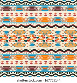 Tribal ethnic design, abstract art