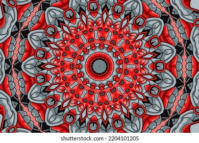 Tribal ethnic indian ethnic seamless vector design. Festive colorful mandala pattern. Geometric mandala fantasy boho flowers. Holi festival background