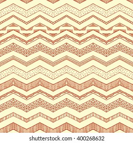 Tribal ethnic ornament seamless pattern. Colorful vector illustration. Ethnic motif for textile, web or paper. 