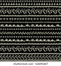 Tribal ethnic ornament seamless pattern. Colorful vector illustration. Ethnic motif for textile, web or paper.