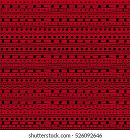 Tribal ethnic ornament seamless pattern. Colorful vector illustration. Ethnic motif for textile, web or paper.