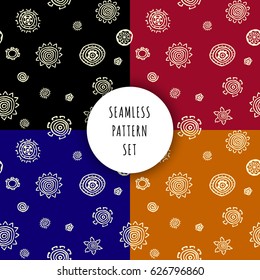 Tribal ethnic ornament seamless pattern. Colorful vector illustration. Ethnic motif for textile, web or paper.