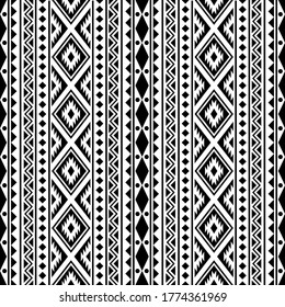 Tribal ethnic pattern design illustration vector