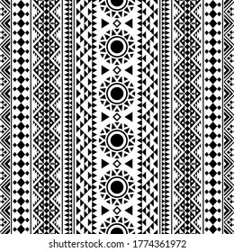 Tribal ethnic pattern design illustration vector
