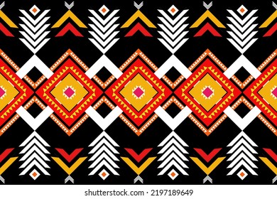 Tribal ethnic  pattern. Designs for fabric and printing. Geometric ethnic pattern design for background or wallpaper and clothing.