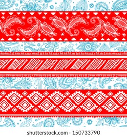 Tribal ethnic seamless 