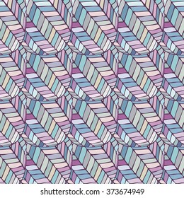Tribal ethnic seamless pattern. Boho art print. Bright background for fabric, clothing, wallpaper, scrap-booking. Abstract seamless pattern