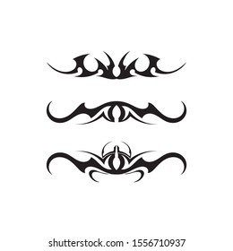 tribal ethnic tattoo icon vector illustration design