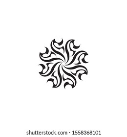tribal ethnic tattoo icon vector illustration design