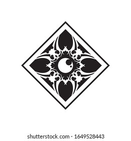 tribal ethnic tattoo icon vector illustration design