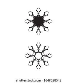 tribal ethnic tattoo icon vector illustration design