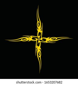 tribal ethnic tattoo icon vector illustration design