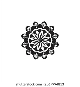 Tribal ethnic tattoo icon vector illustration design and simple mandalas artwork vector.