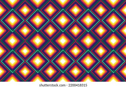 tribal ethnic themes geometric seamless background with a Peruvian american indigenous pattern. Textile print with rich native American tribal themes in an ethnic traditional style. Clothing 