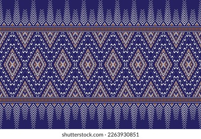 tribal ethnic themes geometric seamless background with a Peruvian american indigenous pattern. Textile print with rich native American tribal themes in an ethnic traditional style. Clothing