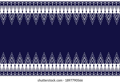 Tribal ethnic vector pattern.Designs for fabric and printing.Geometric ethnic pattern embroidery design for background or wallpaper and clothing.