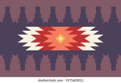Tribal ethnic vector pattern.Designs for fabric and printing.Geometric ethnic pattern embroidery design for background or wallpaper and clothing.