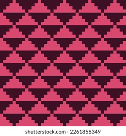 Tribal ethnic vector seamless pattern. Abstract geometric background. Stock vector illustration. 