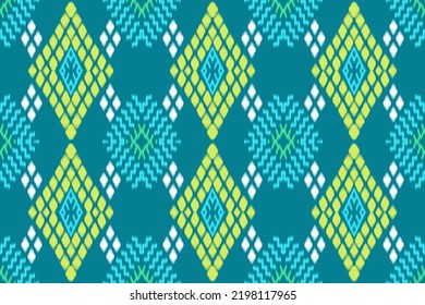 Textura vectorial étnica tribal. Estilo azteca. Las telas con motivos más intrincados. tejidos de patrón que emplean resistencia al teñido en los hilados antes de teñir y tejer el tejido.