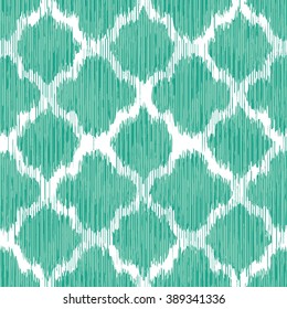 Tribal fabric moroccan pattern seamless vector background tile
