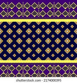 Tribal fabric pattern. It can be used for cloth, furniture, fabric, packing and background.