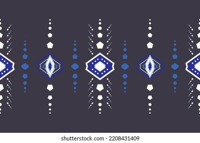 Tribale Stoffdrucke Nahtlose Muster Design Traditionelles ethnisch orientalisches Design für den Hintergrund. Volkstickerei, indische, skandinavische, Zigeuner, mexikanische, afrikanische Teppiche, Tapete.