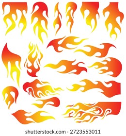 item de ilustração de vetor de incêndio tribal